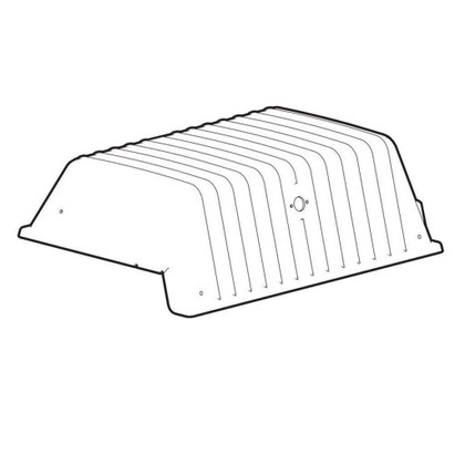 Broilmaster Casting Top with Hinge Pins and Heat Indicator for P4X, H4X, P4 and D4 B102043