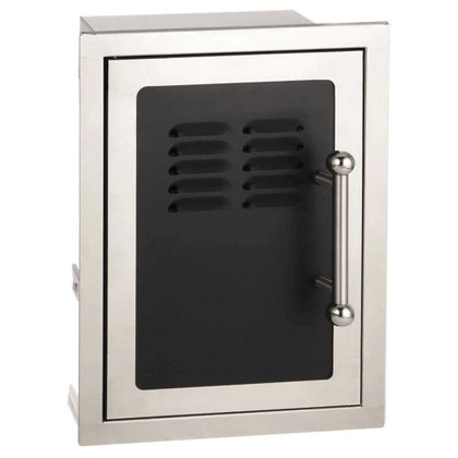 Fire Magic Echelon Black Diamond Door w/ Tank Tray & Louvers