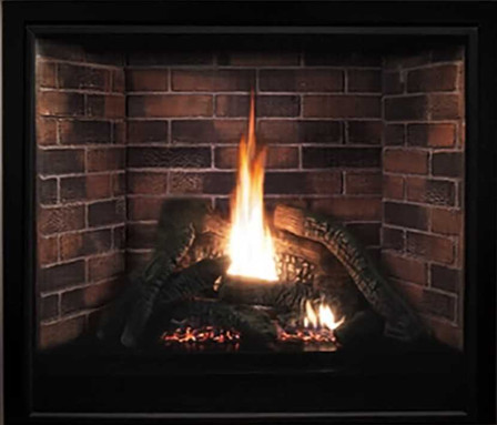 Empire Hearth 42" Tahoe Premium Clean Face Direct Vent Traditional Fireplace DVCP42BP