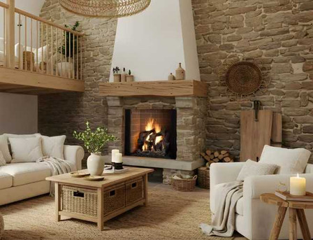 Majestic Products 36" Ashland Wood Fireplace WDR3836-H