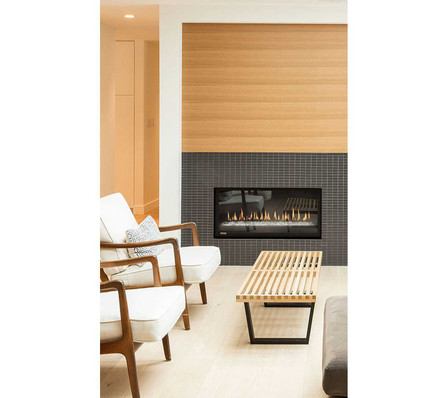 Montigo Phenom Direct Vent Indoor Linear Natural Gas Fireplace L42FSDNI