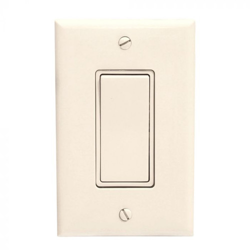 Wall Switch Kit, On/Off, White FWSK