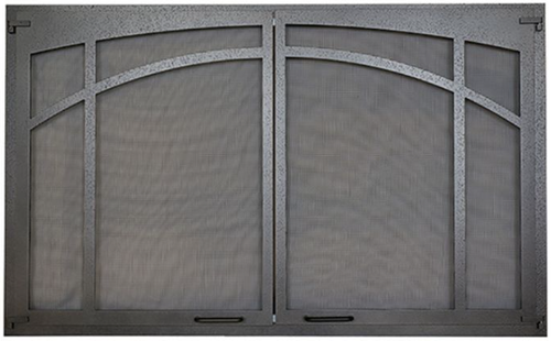 Superior Arched Screen Door, Textured Iron ASD4224-TI
