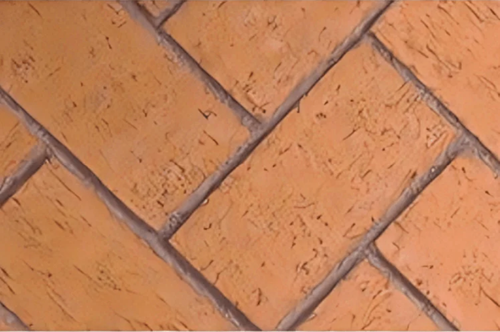 Warm Red Full Herringbone MOSAIC42WRFH