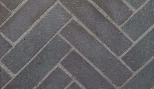 Slate Grey Split Herringbone MOSAIC48SGSH