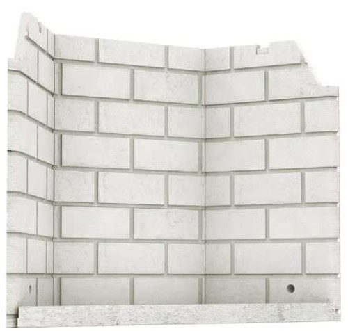 Valcourt Classic Molded Refractory Brick Panels VA11071BR