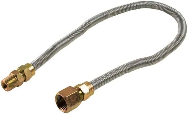 Empire Hearth 24" Stainless Steel Flex Gas Line GF24