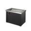 Outdoor Greatroom Stainless Steel Providence Rectangular Gas Fire Pit Table PROV-1224-SS
