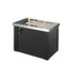 Outdoor Greatroom Stainless Steel Providence Rectangular Gas Fire Pit Table PROV-1224-SS