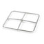 HPC FRSSQ12 — 12" SS Square Fire Ring (10-Piece Bulk Pack)