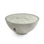 Outdoor Greatroom Natural Grey Cove Edge 42" Round Gas Fire Pit Bowl CV-30E