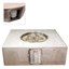 HPC Fire UST54S Square Fire Pit Enclosure Kit with Propane Door