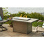 Outdoor Greatroom Brooks Rectangular Gas Fire Pit Table BRK-1224-19-K
