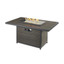 Outdoor Greatroom Brooks Rectangular Gas Fire Pit Table BRK-1224-19-K
