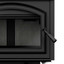 Empire Stove Door Overlay, Black WD3BL