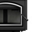 Empire Stove Door Overlay, Nickel WD3NB