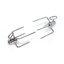 Broil King Rotisserie - Heavy Duty Forks - 2 Pc - Chrome 50502