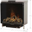 Faber e-MatriX Front-facing Built-in Water Vapor Electric Fireplace FEF3226L1