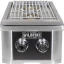 Wildfire Ranch Pro Double Side Burner 304 Black Stainless Steel Natural Gas - WFDBLSBRN-BSS-NG