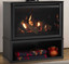 Majestic Products 30" Ruby Direct Vent Freestanding Gas Insert Fireplace RUBY30I
