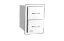 Bull Stainless Steel Double Drawer w/ Reveal  56990