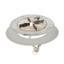 Outdoor Greatroom 48" Round Crystal Fire Plus Gas Burner Insert and Plate Kit BP48
