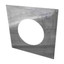 Duravent DuraTech 6" Diameter Wall Thimble Exterior Trim SS 6DT-WTSS