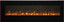 Amantii 88" Linear Electric Fireplace WM-FM-88-10023-BG