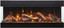 Amantii 65" True View Bespoke Electric Fireplace TRV-65-BESPOKE
