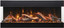 Amantii 85" True View Bespoke Electric Fireplace TRV-85-BESPOKE