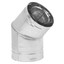 Napoleon Swivel Elbow - 45 degree, 5/8" (4 pack) 5D45L-BULK