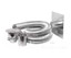 Napoleon Compressed Aluminum Flexible Gas Liner Kit 20ft Length, 4" Diameter GAKIT420