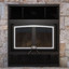 Osburn Semi-Transparent Black Glass with Night flame Effect (SET OF 2)