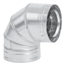 Superior 8/11" Direct Vent 90 Degree Elbow Locking Section 8DVLE90