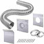 Outside Air Kit (4’’ I.D. x 10 ft. long insulated flex) UZI