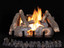 Superior 24" Outdoor Direct Vent Match Lit Dual-Burner and Log Sets