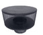 Superior Round Top with Mesh Screen - Black RT-8DM-K