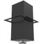 Superior Black Cathedral Ceiling Support 6SPBCCS