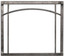 Empire Hearth 40" Distressed Pewter Arched Forged Iron Inset DFF40RPD