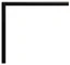 Empire Hearth 1" Beveled Matte Black Adjustable Trim Kit DF48BL