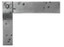 Distressed Pewter Forged Iron Frame DFF60FPD