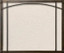Empire Hearth 30" Oil-Rubbed Bronze Arched Forged Iron Inset  DFF30RBZT