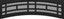 Valcourt Black Mission Style Louvered Kit VA10L04