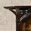 Empire Comfort Systems Small Cast Iron Porcelain Mahogany Shelf CSKM