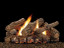 Empire Hearth 24" 10 Piece Refractory Saratoga Log Set ALS24SG