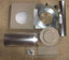 Empire Hearth 4x6 5/8" Flexible Vent Kit with Round Cap and Vinyl Siding Standoff DVVK4REVS