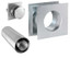 Empire Hearth 4x6 5/8" Horizontal Flex Vent Kit with Round Cap and DVVK4FREVS
