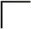 Empire Hearth 3/4" Matte Black Beveled Frame DF721VBL
