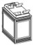 Empire Hearth 7" Vertical Inlet Baffle VIB7A