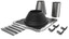 DuraVent Rubber Boot Flashing Kit - Max 12/12 Pitch, for Metal Roofs 200275
